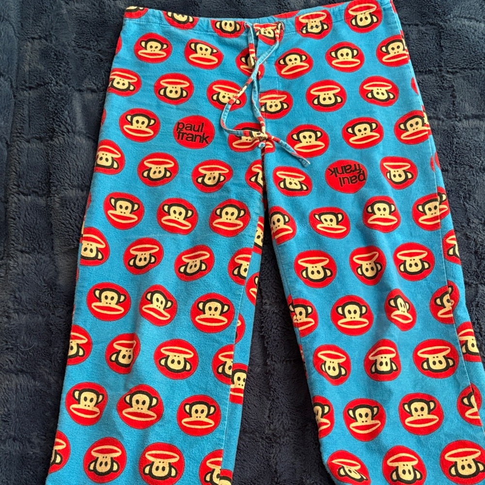 Paul Frank Colorful Monkey Print Lounge Pants